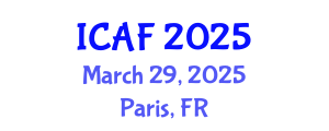 International Conference on Accounting and Finance (ICAF) March 29, 2025 - Paris, France