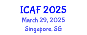 International Conference on Accounting and Finance (ICAF) March 29, 2025 - Singapore, Singapore