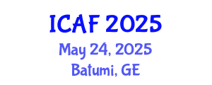 International Conference on Accounting and Finance (ICAF) May 24, 2025 - Batumi, Georgia