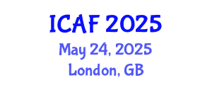 International Conference on Accounting and Finance (ICAF) May 24, 2025 - London, United Kingdom