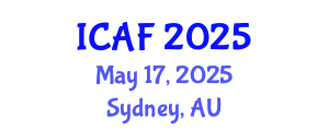 International Conference on Accounting and Finance (ICAF) May 17, 2025 - Sydney, Australia