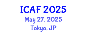 International Conference on Accounting and Finance (ICAF) May 27, 2025 - Tokyo, Japan