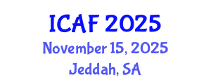 International Conference on Accounting and Finance (ICAF) November 15, 2025 - Jeddah, Saudi Arabia