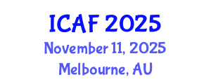 International Conference on Accounting and Finance (ICAF) November 11, 2025 - Melbourne, Australia