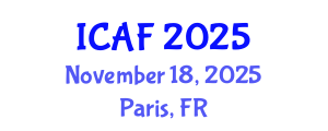 International Conference on Accounting and Finance (ICAF) November 18, 2025 - Paris, France
