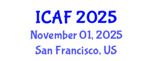 International Conference on Accounting and Finance (ICAF) November 01, 2025 - San Francisco, United States