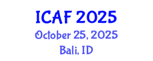 International Conference on Accounting and Finance (ICAF) October 25, 2025 - Bali, Indonesia