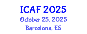 International Conference on Accounting and Finance (ICAF) October 25, 2025 - Barcelona, Spain