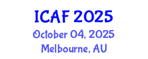 International Conference on Accounting and Finance (ICAF) October 04, 2025 - Melbourne, Australia