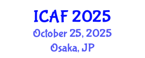 International Conference on Accounting and Finance (ICAF) October 25, 2025 - Osaka, Japan