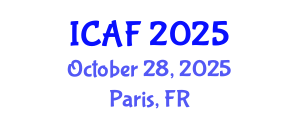International Conference on Accounting and Finance (ICAF) October 28, 2025 - Paris, France