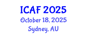 International Conference on Accounting and Finance (ICAF) October 18, 2025 - Sydney, Australia