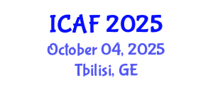 International Conference on Accounting and Finance (ICAF) October 04, 2025 - Tbilisi, Georgia