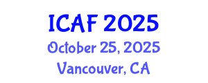 International Conference on Accounting and Finance (ICAF) October 25, 2025 - Vancouver, Canada