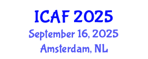 International Conference on Accounting and Finance (ICAF) September 16, 2025 - Amsterdam, Netherlands
