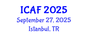 International Conference on Accounting and Finance (ICAF) September 27, 2025 - Istanbul, Turkey