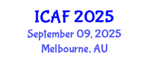 International Conference on Accounting and Finance (ICAF) September 09, 2025 - Melbourne, Australia