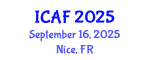 International Conference on Accounting and Finance (ICAF) September 16, 2025 - Nice, France
