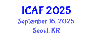 International Conference on Accounting and Finance (ICAF) September 16, 2025 - Seoul, Republic of Korea