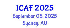 International Conference on Accounting and Finance (ICAF) September 06, 2025 - Sydney, Australia