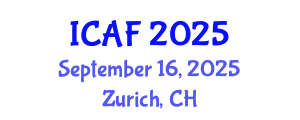International Conference on Accounting and Finance (ICAF) September 16, 2025 - Zurich, Switzerland