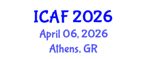 International Conference on Accounting and Finance (ICAF) April 06, 2026 - Athens, Greece International Conference on Accounting and Finance (ICAF) April 06, 2026 - Athens, Greece