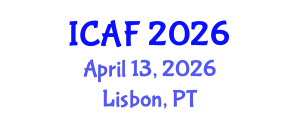 International Conference on Accounting and Finance (ICAF) April 13, 2026 - Lisbon, Portugal International Conference on Accounting and Finance (ICAF) April 13, 2026 - Lisbon, Portugal