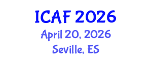 International Conference on Accounting and Finance (ICAF) April 20, 2026 - Seville, Spain International Conference on Accounting and Finance (ICAF) April 20, 2026 - Seville, Spain