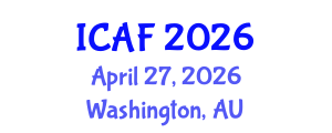 International Conference on Accounting and Finance (ICAF) April 27, 2026 - Washington, Australia International Conference on Accounting and Finance (ICAF) April 27, 2026 - Washington, Australia