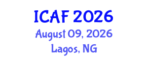 International Conference on Accounting and Finance (ICAF) August 09, 2026 - Lagos, Nigeria International Conference on Accounting and Finance (ICAF) August 09, 2026 - Lagos, Nigeria
