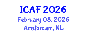 International Conference on Accounting and Finance (ICAF) February 08, 2026 - Amsterdam, Netherlands