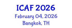 International Conference on Accounting and Finance (ICAF) February 04, 2026 - Bangkok, Thailand
