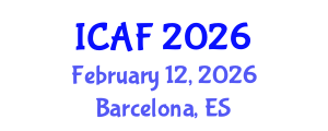 International Conference on Accounting and Finance (ICAF) February 12, 2026 - Barcelona, Spain International Conference on Accounting and Finance (ICAF) February 12, 2026 - Barcelona, Spain