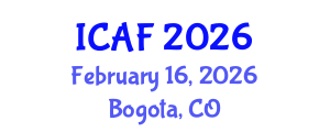 International Conference on Accounting and Finance (ICAF) February 16, 2026 - Bogota, Colombia International Conference on Accounting and Finance (ICAF) February 16, 2026 - Bogota, Colombia