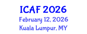 International Conference on Accounting and Finance (ICAF) February 12, 2026 - Kuala Lumpur, Malaysia International Conference on Accounting and Finance (ICAF) February 12, 2026 - Kuala Lumpur, Malaysia
