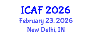 International Conference on Accounting and Finance (ICAF) February 23, 2026 - New Delhi, India International Conference on Accounting and Finance (ICAF) February 23, 2026 - New Delhi, India