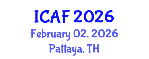 International Conference on Accounting and Finance (ICAF) February 02, 2026 - Pattaya, Thailand International Conference on Accounting and Finance (ICAF) February 02, 2026 - Pattaya, Thailand