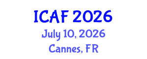 International Conference on Accounting and Finance (ICAF) July 10, 2026 - Cannes, France International Conference on Accounting and Finance (ICAF) July 10, 2026 - Cannes, France