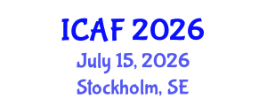 International Conference on Accounting and Finance (ICAF) July 15, 2026 - Stockholm, Sweden International Conference on Accounting and Finance (ICAF) July 15, 2026 - Stockholm, Sweden