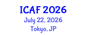 International Conference on Accounting and Finance (ICAF) July 22, 2026 - Tokyo, Japan International Conference on Accounting and Finance (ICAF) July 22, 2026 - Tokyo, Japan