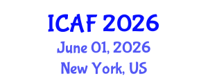 International Conference on Accounting and Finance (ICAF) June 01, 2026 - New York, United States International Conference on Accounting and Finance (ICAF) June 01, 2026 - New York, United States