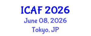 International Conference on Accounting and Finance (ICAF) June 08, 2026 - Tokyo, Japan International Conference on Accounting and Finance (ICAF) June 08, 2026 - Tokyo, Japan
