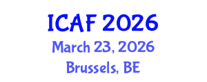 International Conference on Accounting and Finance (ICAF) March 23, 2026 - Brussels, Belgium International Conference on Accounting and Finance (ICAF) March 23, 2026 - Brussels, Belgium