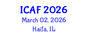 International Conference on Accounting and Finance (ICAF) March 02, 2026 - Haifa, Israel International Conference on Accounting and Finance (ICAF) March 02, 2026 - Haifa, Israel