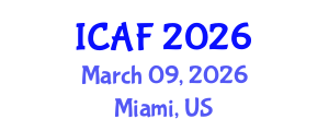 International Conference on Accounting and Finance (ICAF) March 09, 2026 - Miami, United States International Conference on Accounting and Finance (ICAF) March 09, 2026 - Miami, United States