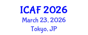International Conference on Accounting and Finance (ICAF) March 23, 2026 - Tokyo, Japan International Conference on Accounting and Finance (ICAF) March 23, 2026 - Tokyo, Japan