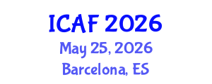 International Conference on Accounting and Finance (ICAF) May 25, 2026 - Barcelona, Spain International Conference on Accounting and Finance (ICAF) May 25, 2026 - Barcelona, Spain