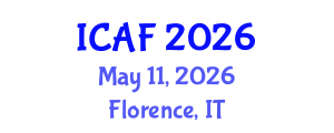 International Conference on Accounting and Finance (ICAF) May 11, 2026 - Florence, Italy International Conference on Accounting and Finance (ICAF) May 11, 2026 - Florence, Italy