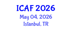 International Conference on Accounting and Finance (ICAF) May 04, 2026 - Istanbul, Turkey International Conference on Accounting and Finance (ICAF) May 04, 2026 - Istanbul, Turkey