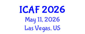 International Conference on Accounting and Finance (ICAF) May 11, 2026 - Las Vegas, United States International Conference on Accounting and Finance (ICAF) May 11, 2026 - Las Vegas, United States
